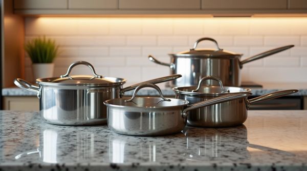 L'inox : l'allié insoupçonné pour votre batterie de cuisine