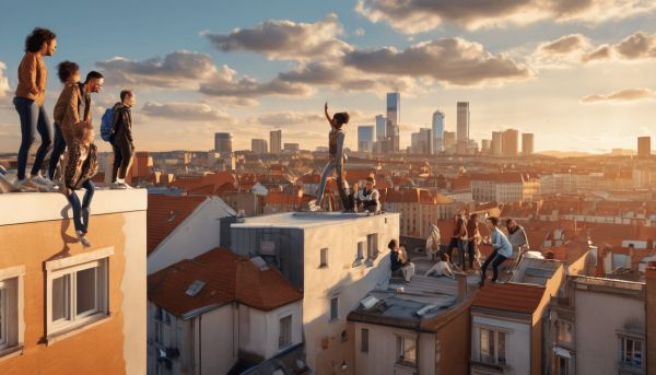 Venez vous amuser à la tête dans les nuages lyon part-dieu